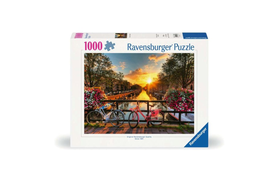 Ravensburger Puzzel fietsen in Amsterdam 1000 stukjes