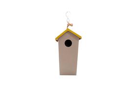 Point-Virgule Vogelhuisje bamboevezel taupe&oker