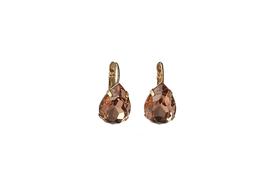 Otazu Blush Rose Gold Drops oorbellen